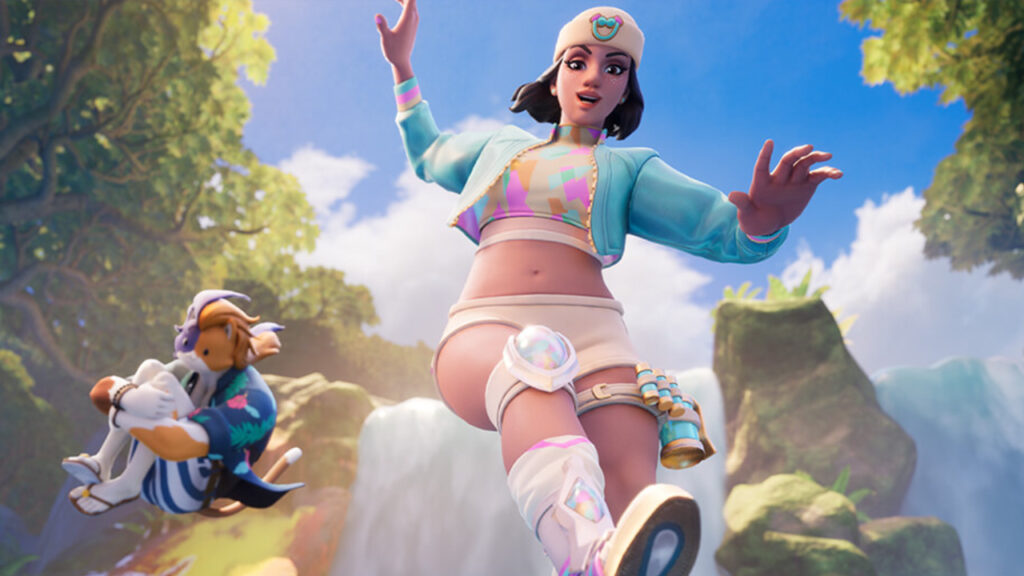 Fortnite v25.11 July 11 Hotfix Patch Notes Bring New Healing Slap Splash Item - Art Poster