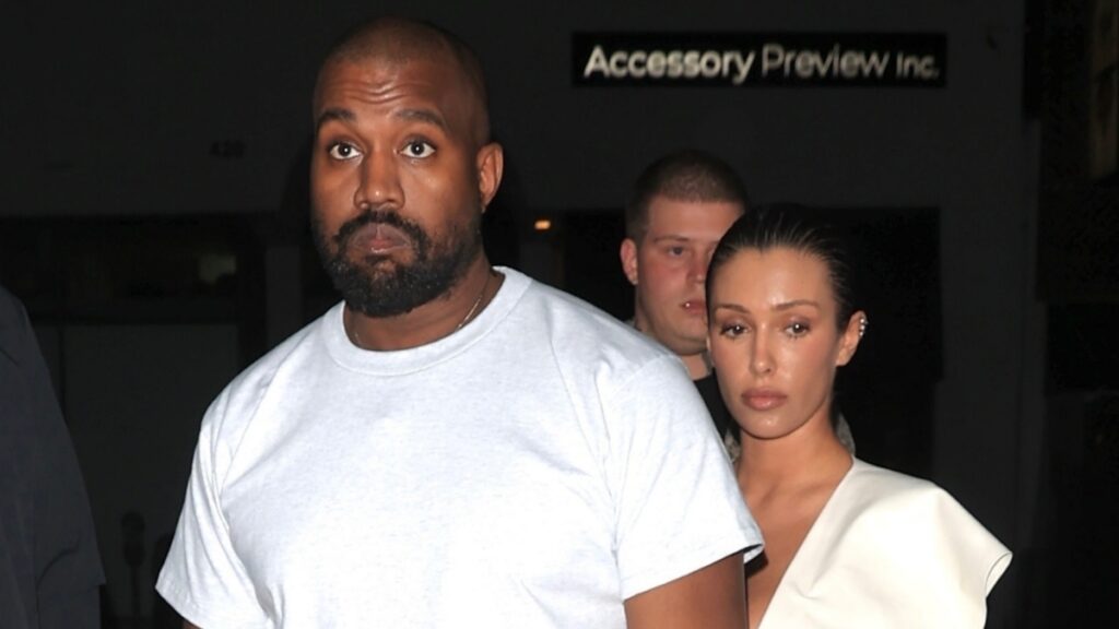 Kanye West and wife Bianca Censori